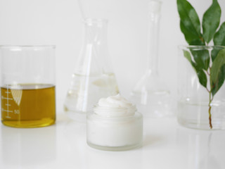 natural beauty skincare product for branding with the organic in