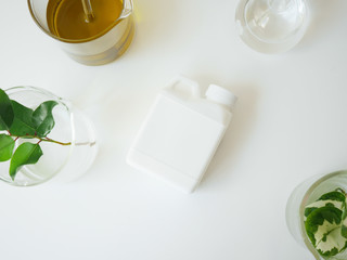 natural beauty skincare product for branding with the organic in