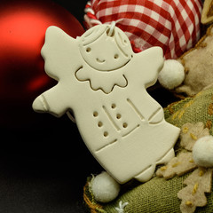 Christmas decorations. Angel