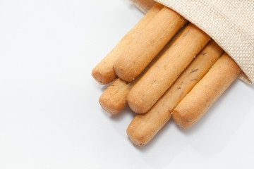 bread stick on sack
