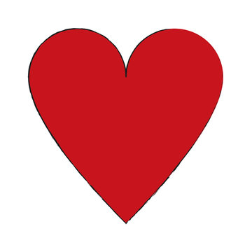 Heart isolated symbol Icon vector illustration graphic design