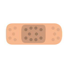 Bandage medical symbol icon vector illustration graphic design