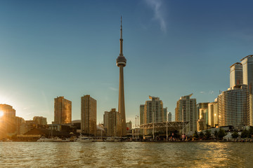 Toronto skyline, Ontario, Canada. 