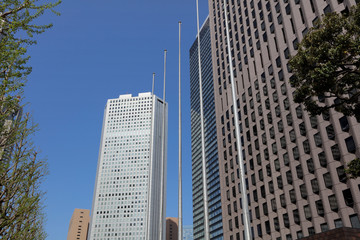 the High-rise buildings at Shinjuku, Tokyo 2016