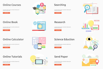 E-Learning and Online Education Banner Design