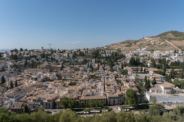 Fototapeta na wymiar View Of Granada, Spain