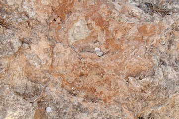 Red and gray rocky mountain cliff natural texture wall background