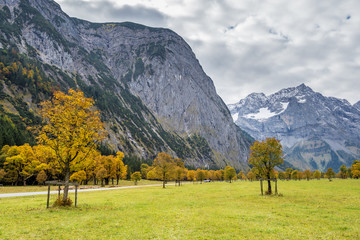&Ouml;sterreich - Tirol - Herbst im gro&szlig;en Ahornboden