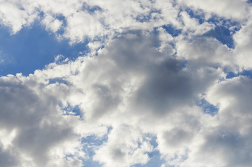 Sky with clouds