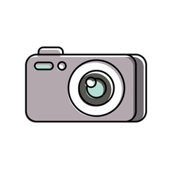 photography camera gadget studio equipment professional vector illustration