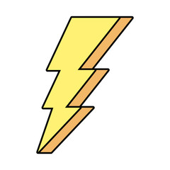 Ray energy symbol icon vector illustration graphic design