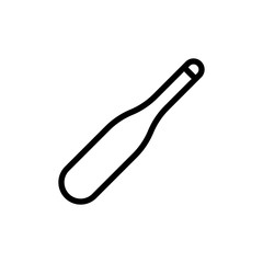 Thermometer flat icon