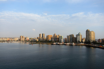 Fototapeta na wymiar Port Durban, South Africa