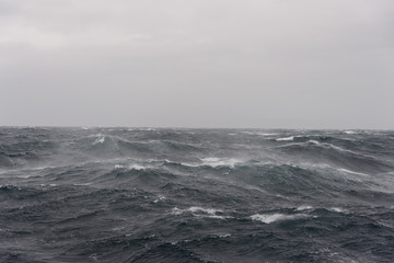 Stormy sea