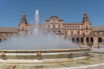 Fototapeta premium Plaza De Espana Seville