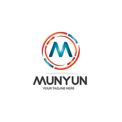 munyun - logo template