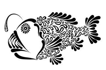 Deep sea fish Lophius