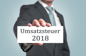 Umsatzsteuer 2018