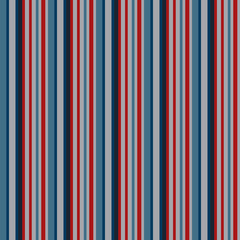 Great striped fabric with usa  color style vector pattern.