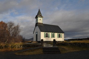 Fototapeta na wymiar Þingvellir, Islande