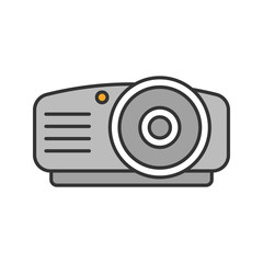 Projector color icon
