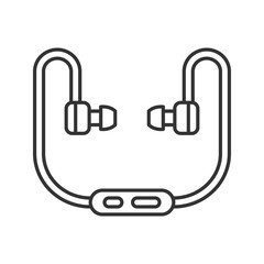 Headphones, headset linear icon