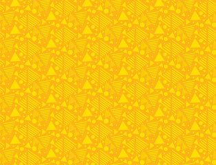 Abstract background with triangles, geometric seamless pattern design for any purposes. Abstract Gold color modern background design. Futuristic shape. Vector image