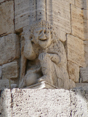 Collegiata church in San Quirico D Orcia