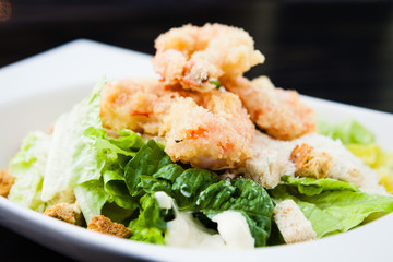 Classical Caesar salad