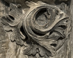 Sculpture à Saumur, Maine-et-Loire, France