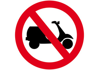 Schild Roller verboten
