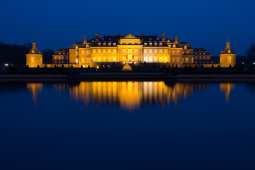 Schloss Nordkirche zu Blaue Stunde