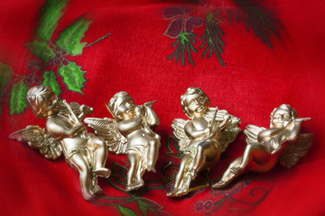 Golden Angel Concert Christmas Joy Composition 