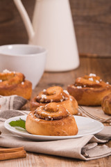 Cinnamon rolls. 