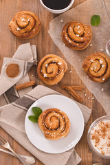 Cinnamon rolls. 
