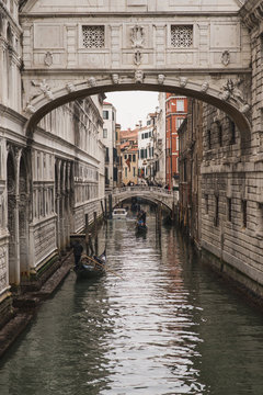 Puente de los suspiros Venecia Italia - Invierno