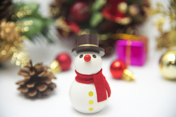 クリスマスイメージ 　雪だるま