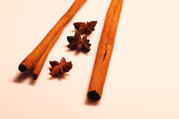 Long cinnamon sticks, bark, spice,