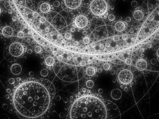 Magical fractal circles