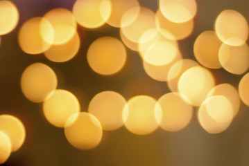 Bokeh orange light background pattern blur