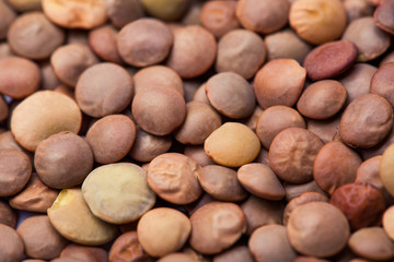Fototapeta na wymiar beautiful photo of close up of lentil seeds