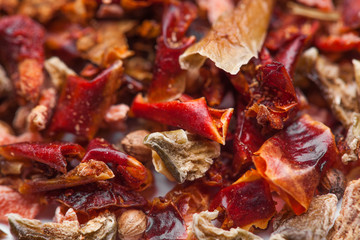 photo closeup spice mix mixed dried flavor