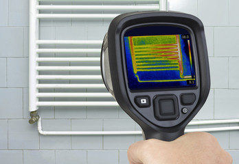 Radiator Infrared Measuring