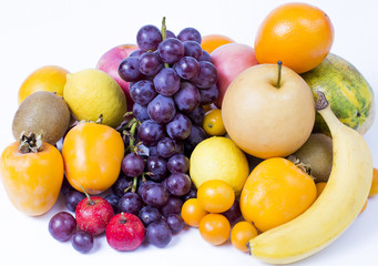 Naklejka na ściany i meble A variety of fruits