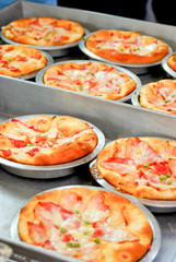 Delicious italian ham with