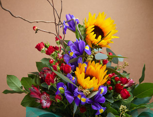 nice bouquet of flowers