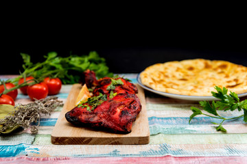 food specialities Mixed Grill Indian Flavor