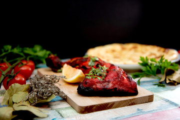 food specialities Mixed Grill Indian Flavor