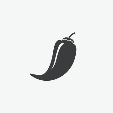 Chili Pepper Vector Icon