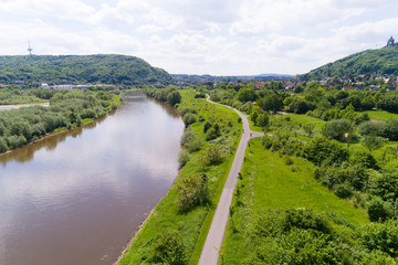 Weser an der Porta Westfalica